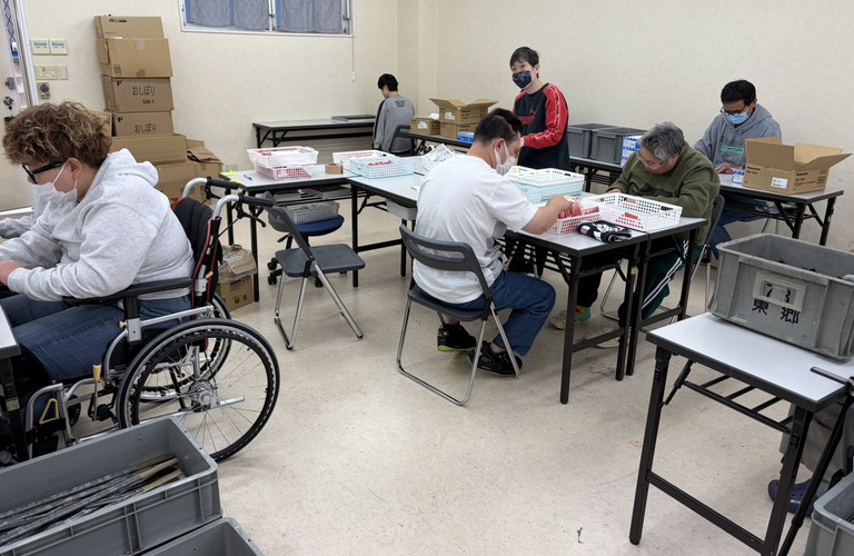 名古屋市南区の就労B型で安定作業なら| 名古屋市で就労継続支援B型ならちゃれんじど