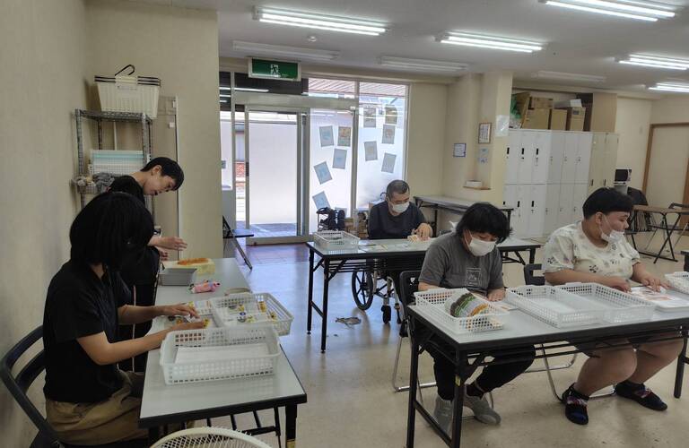 今日で今週最後でした、早い！！ | 名古屋市で就労継続支援B型なら就労継続支援B型事業所 ちゃれんじど
